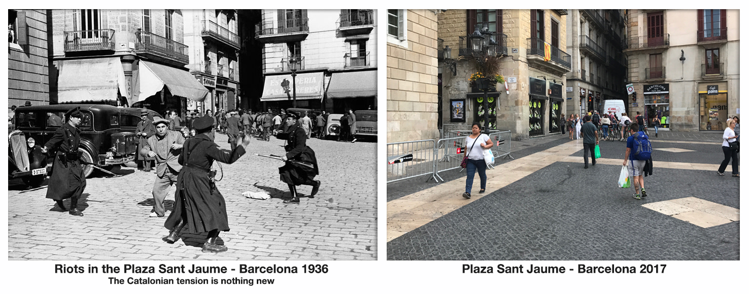 Plaza Sant Jaume - Barcelona 1936